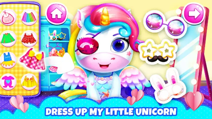 My Unicorn Fun Games android App screenshot 2